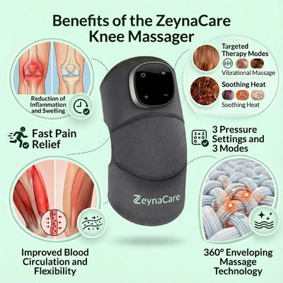 ZeynaCare™ 3 in 1| Best tool to instantly relieve knee Elbow and shoulder pain