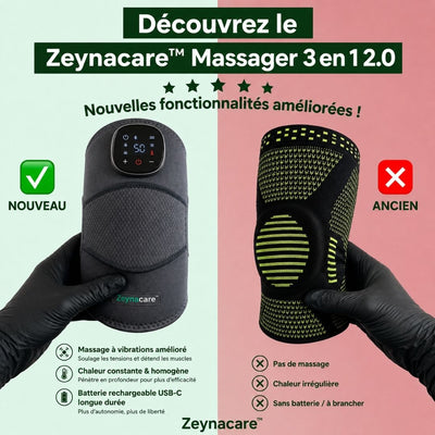 ZeynaCare™ Masseur 3 en 1